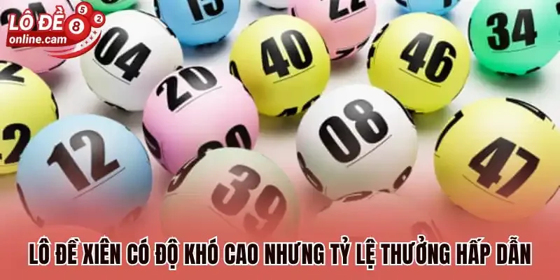 Lô Xiên - Các Loại Phổ Biến Và Cách Tính Tiền Thưởng Mới 2026 1 Lô đề xiên có độ khó cao nhưng tỷ lệ thưởng hấp dẫn