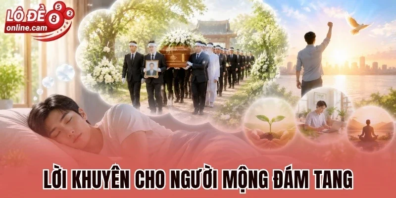 Mơ Thấy Đám Tang - Giải Mã Bí Ẩn Thông Điệp Tâm Linh 3 Lời khuyên cho người mộng đám tang