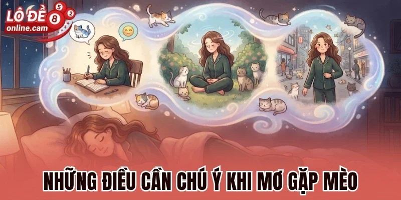 Mơ Thấy Mèo - Ẩn Chứa Nhiều Vận May Bất Ngờ Sắp Tới 3 Những điều cần chú ý khi mơ gặp mèo
